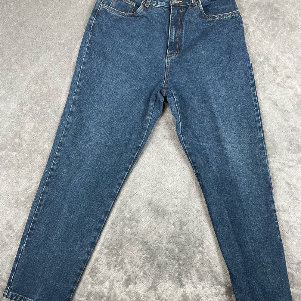 Bill Blass High Rise Blue Jeans - Picture 2 of 11